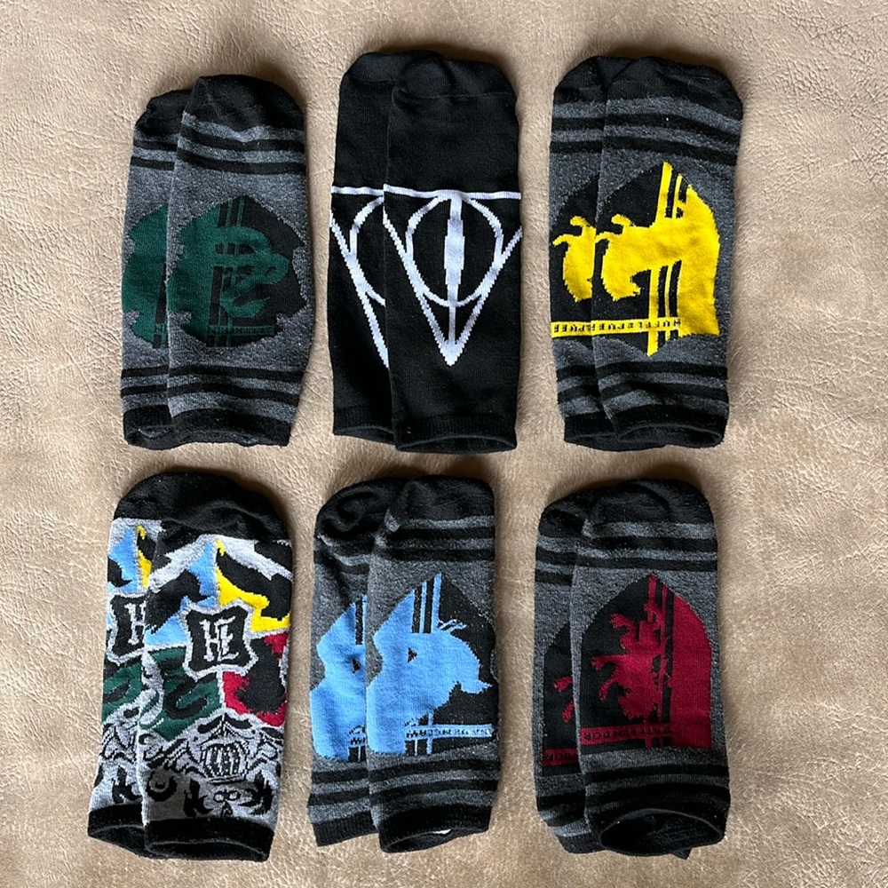 Harry Potter Ankle Socks 6 pairs